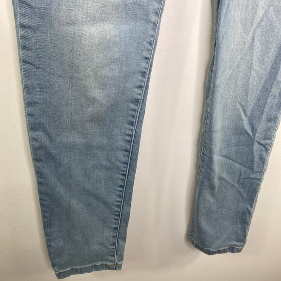 Chaps Denim Light Wash Blue Denim Cotton Blend Skinny Jeans Women's Size 4 - Picture 4 of 10